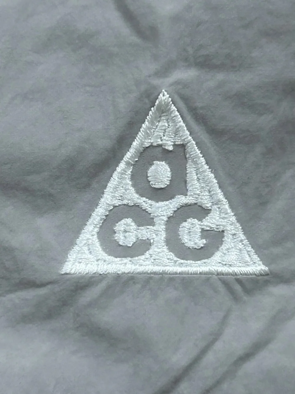 Nike ACG Orb Weaver UV Repel Short Sleeve Shirt Gray Men’s Size Large HJ2883-009